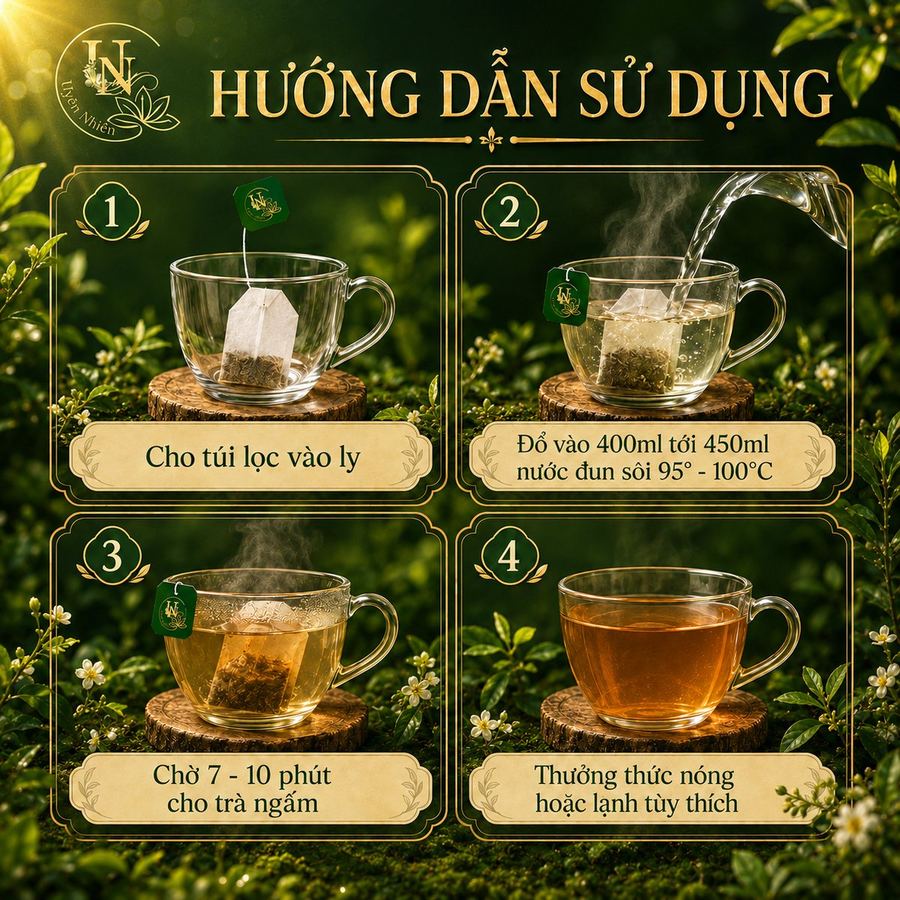 Hướng dẫn pha trà Thanh Can Thất Vị